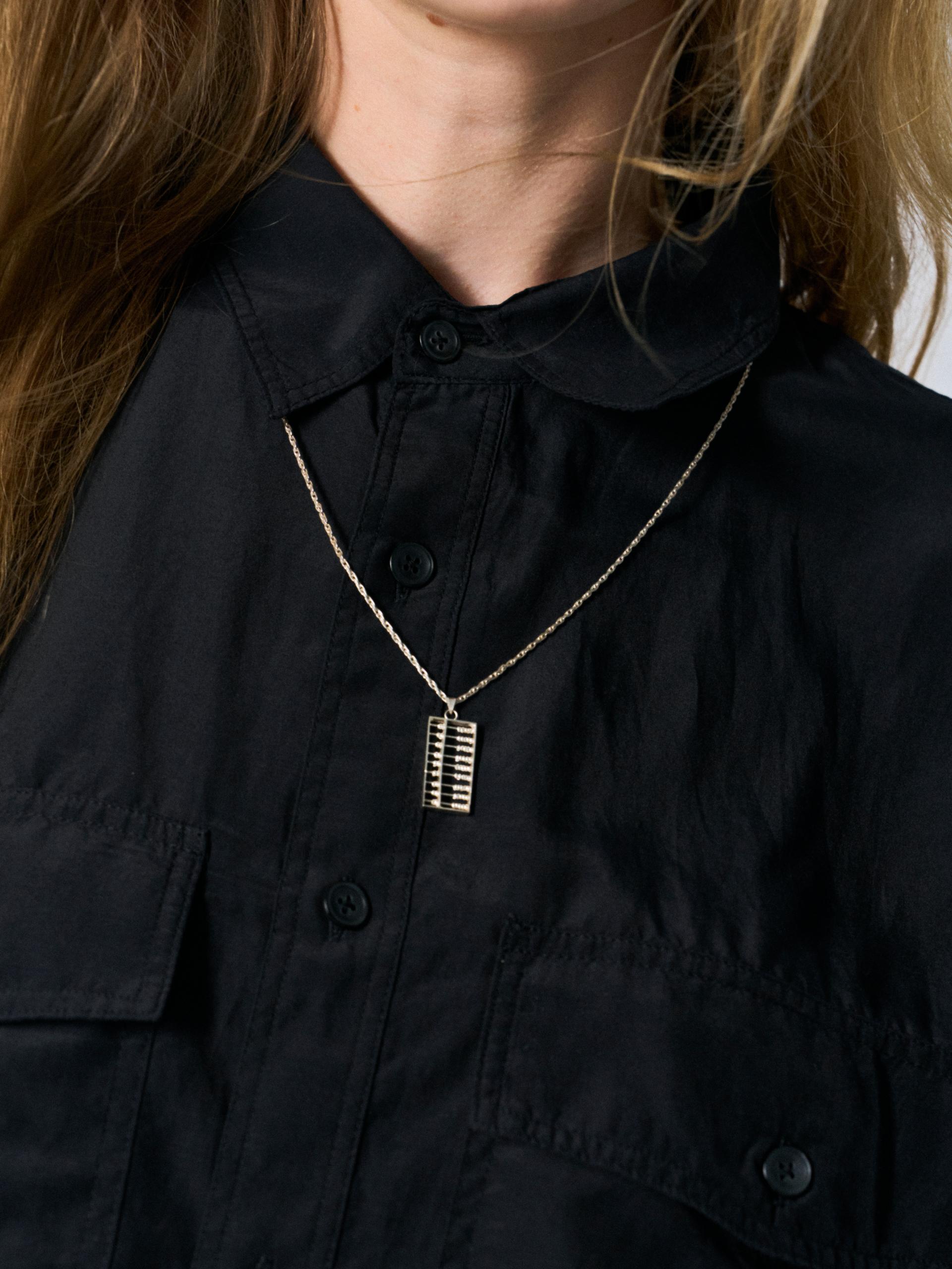 Astor silk shirt black