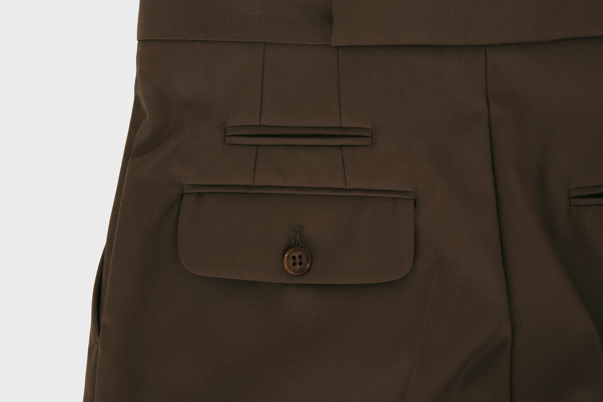 relaxed fit pants brown
