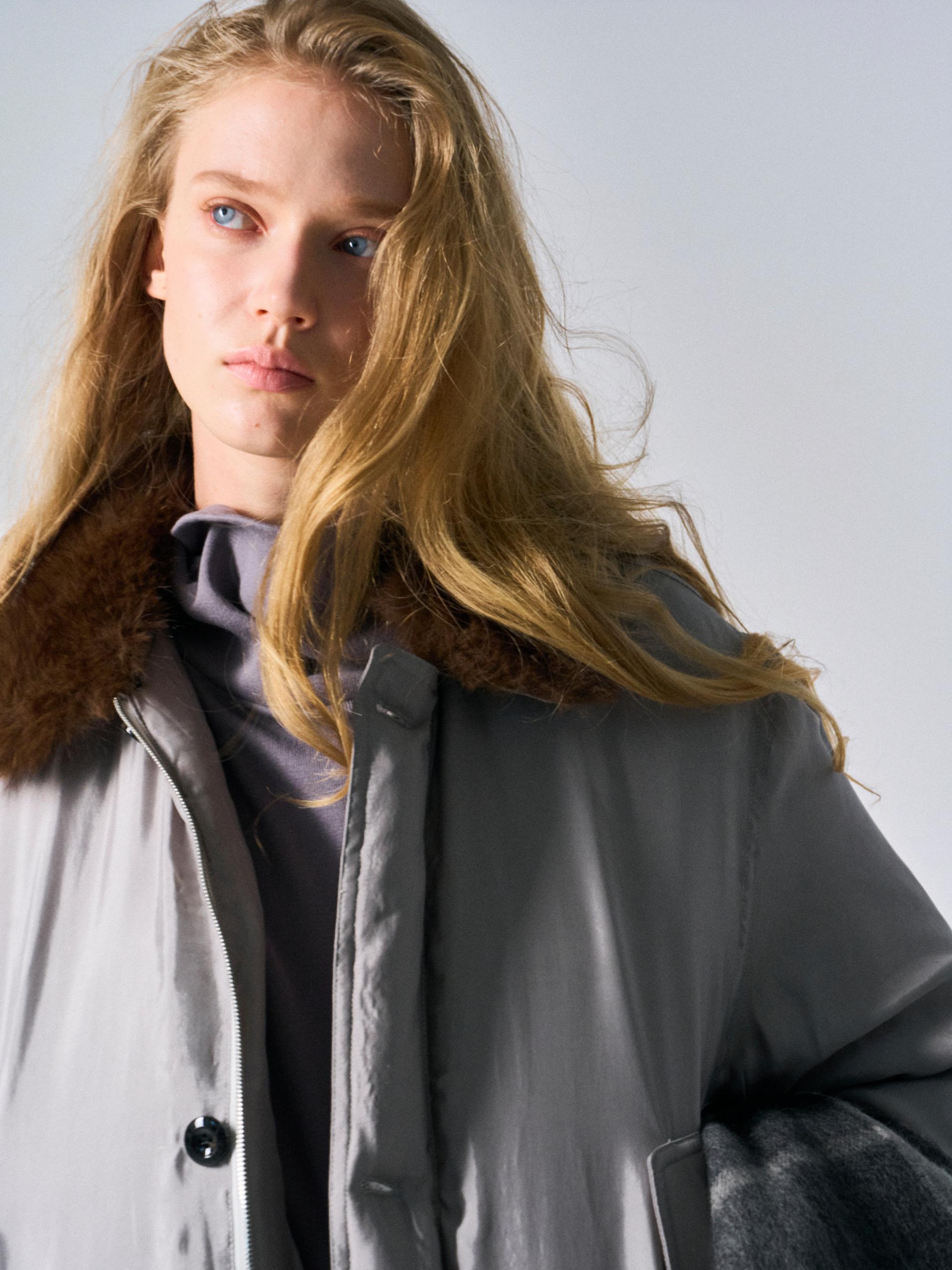 Dover goose down jacket silver