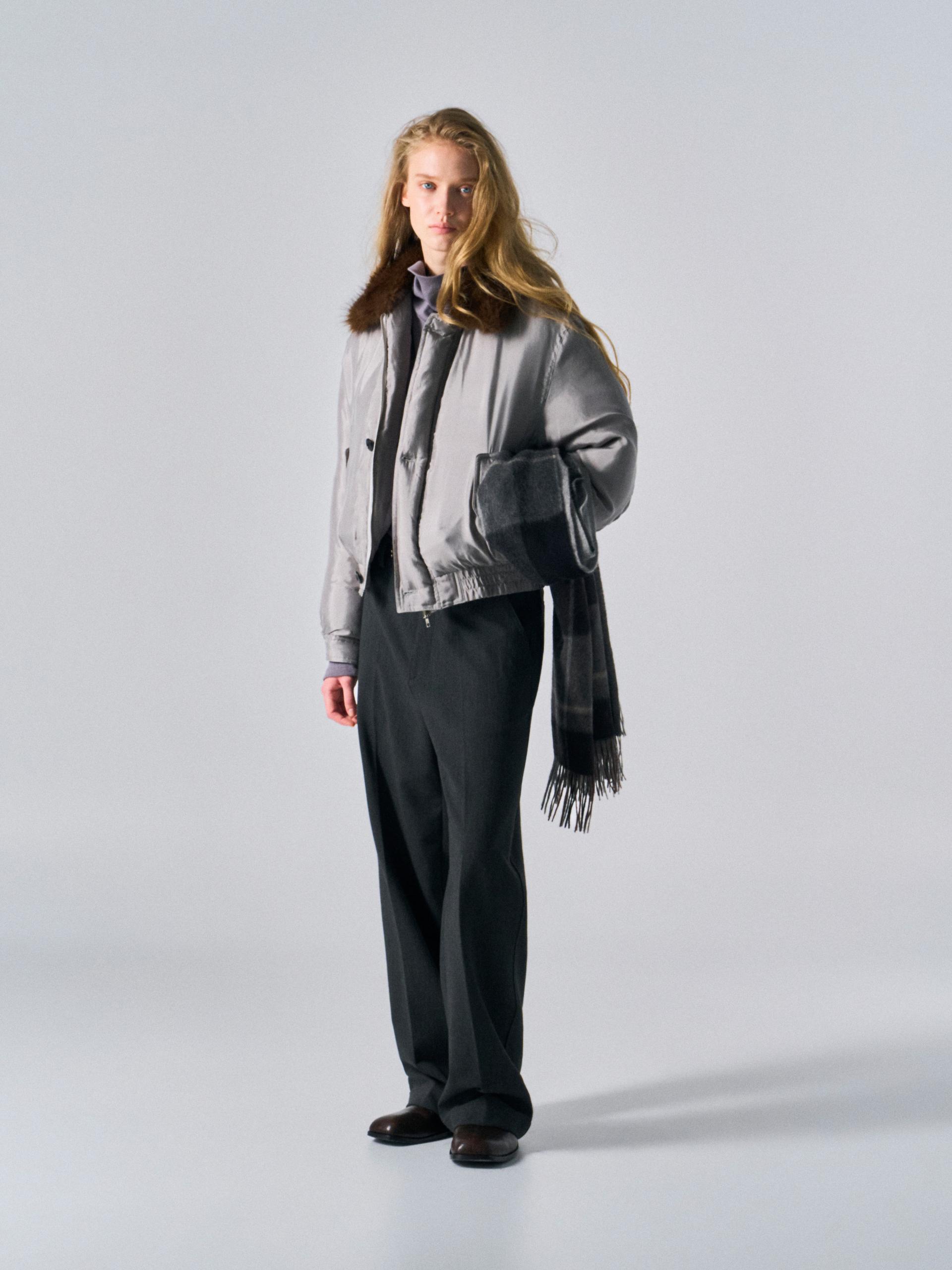 Dover goose down jacket silver