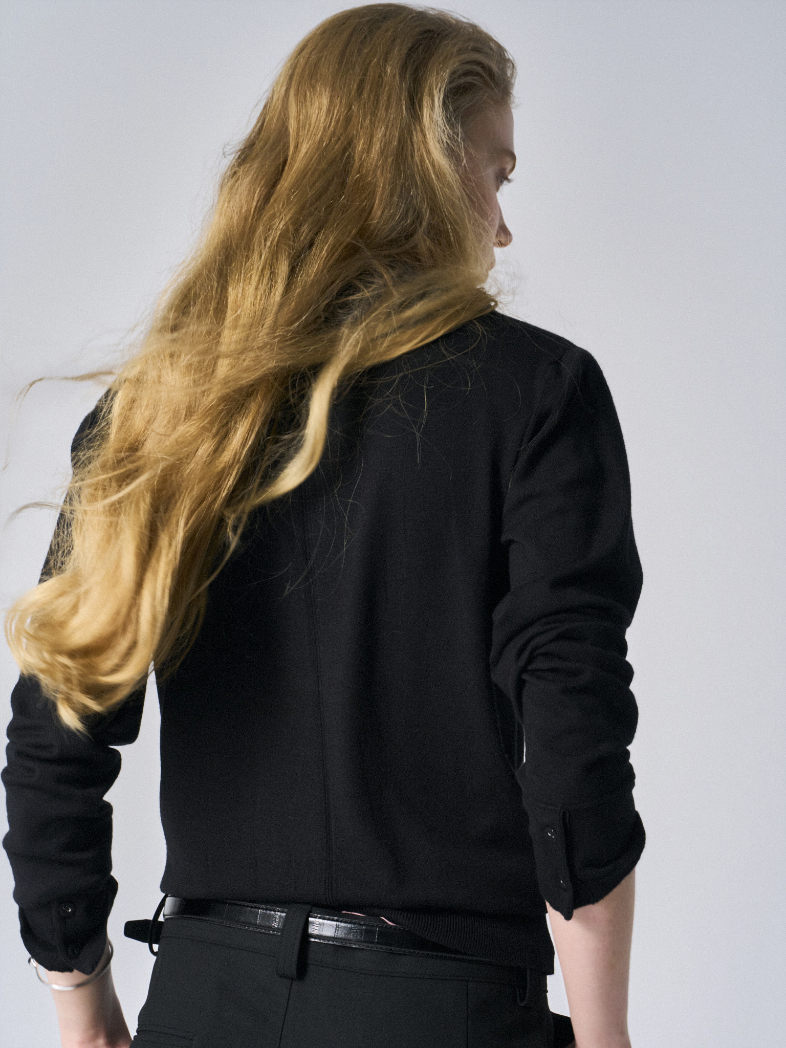 Corin contrast trim polo black