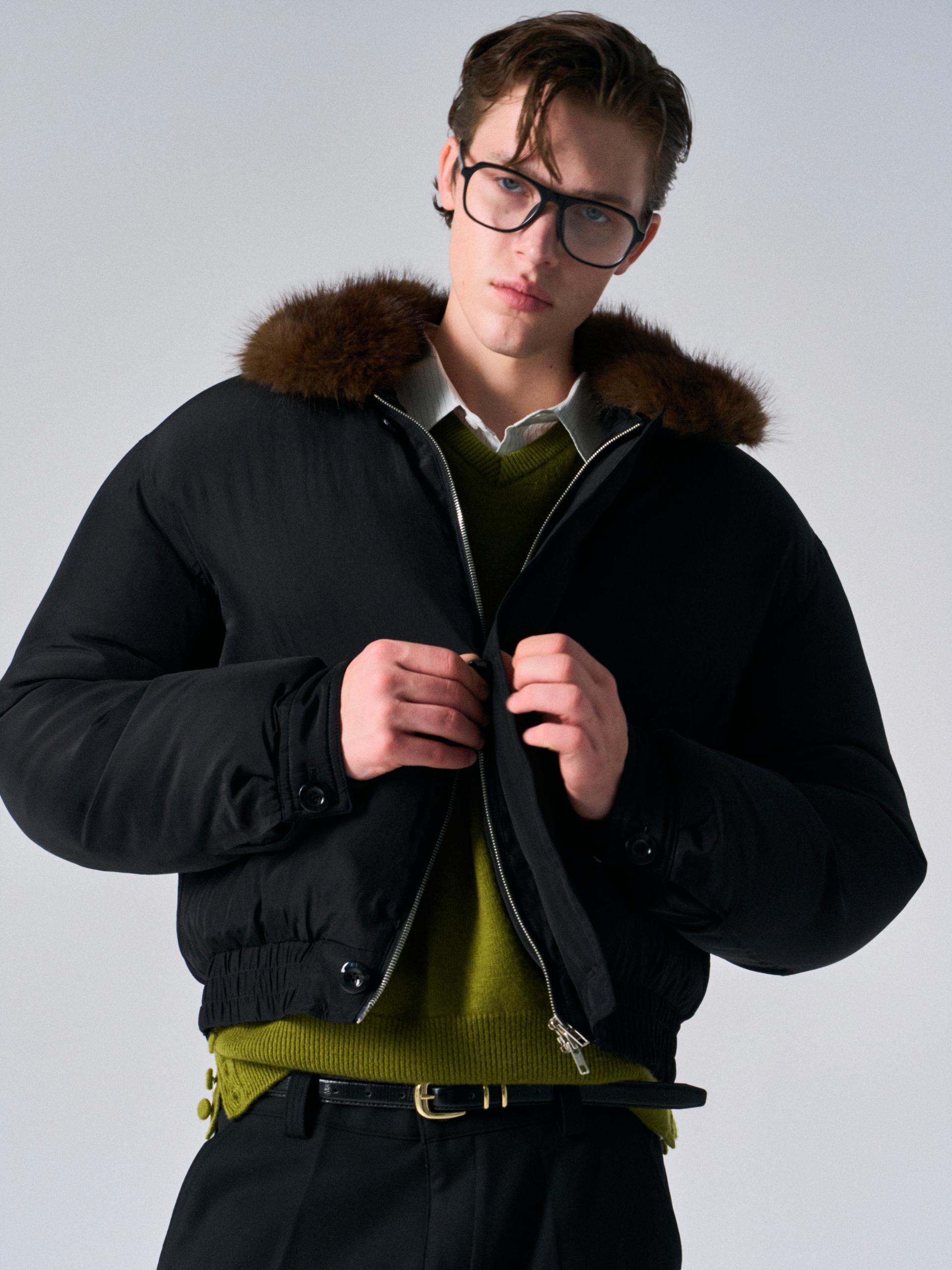 Dover goose down jacket black