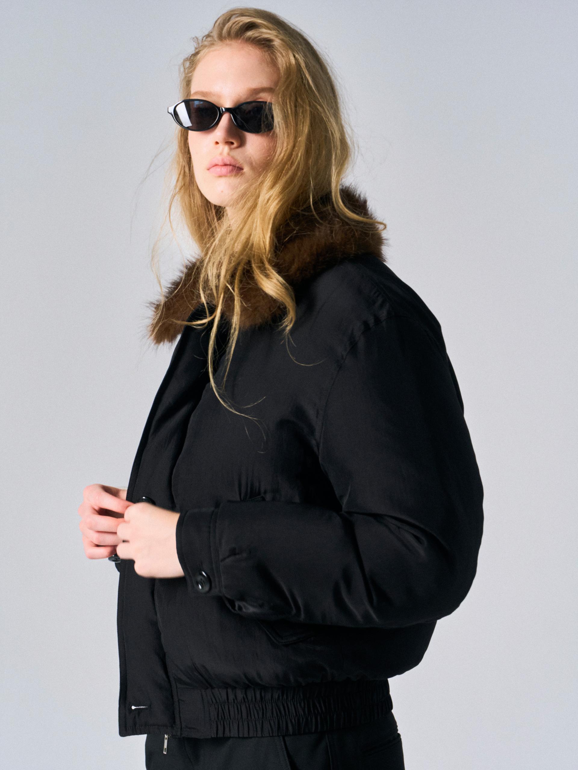Dover goose down jacket black