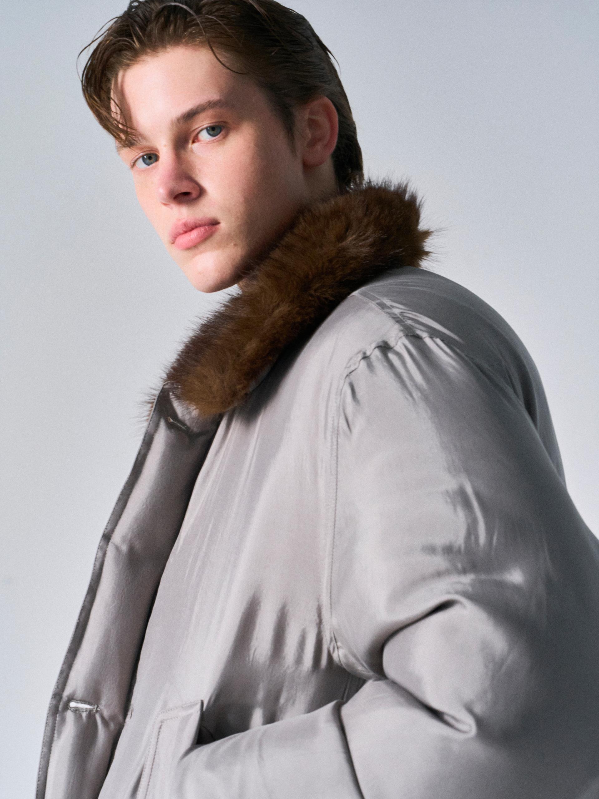 Dover goose down jacket silver