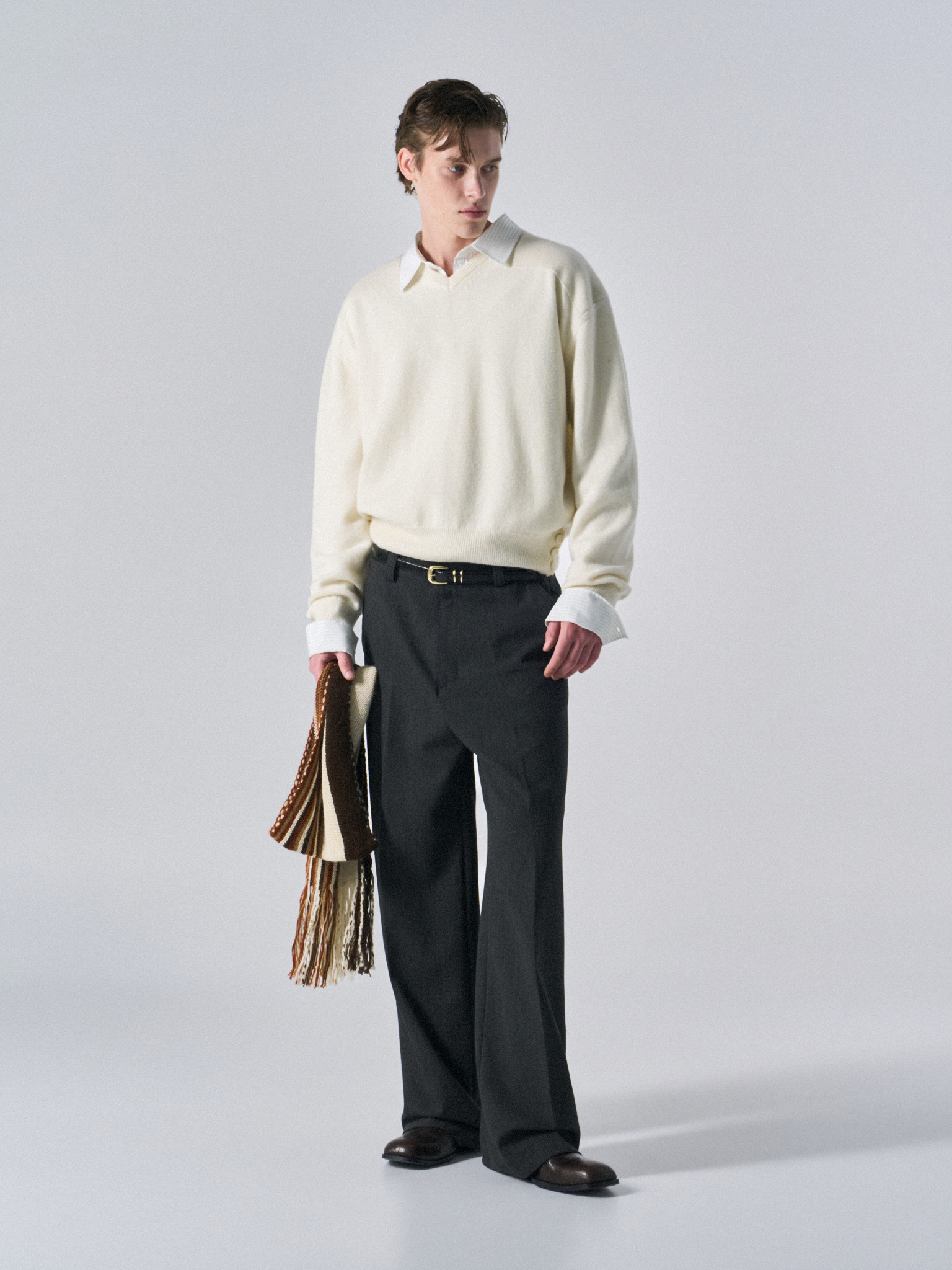 Layne LB wide fit pants slate