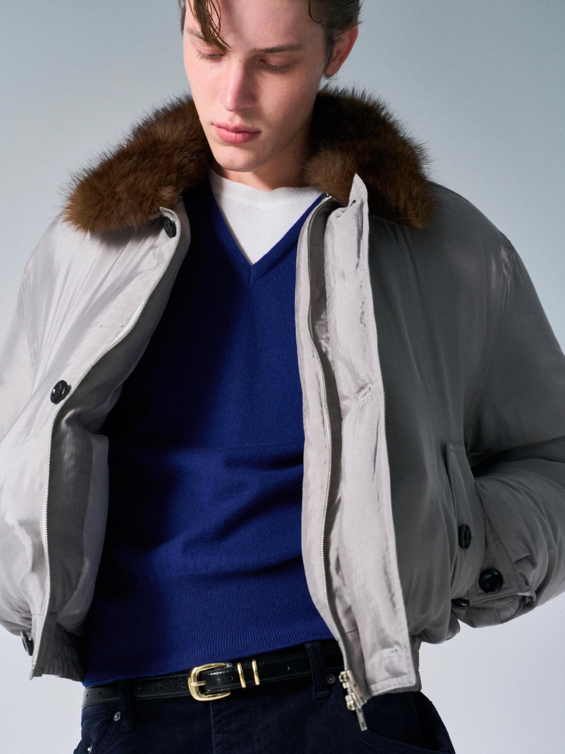 Dover goose down jacket silver
