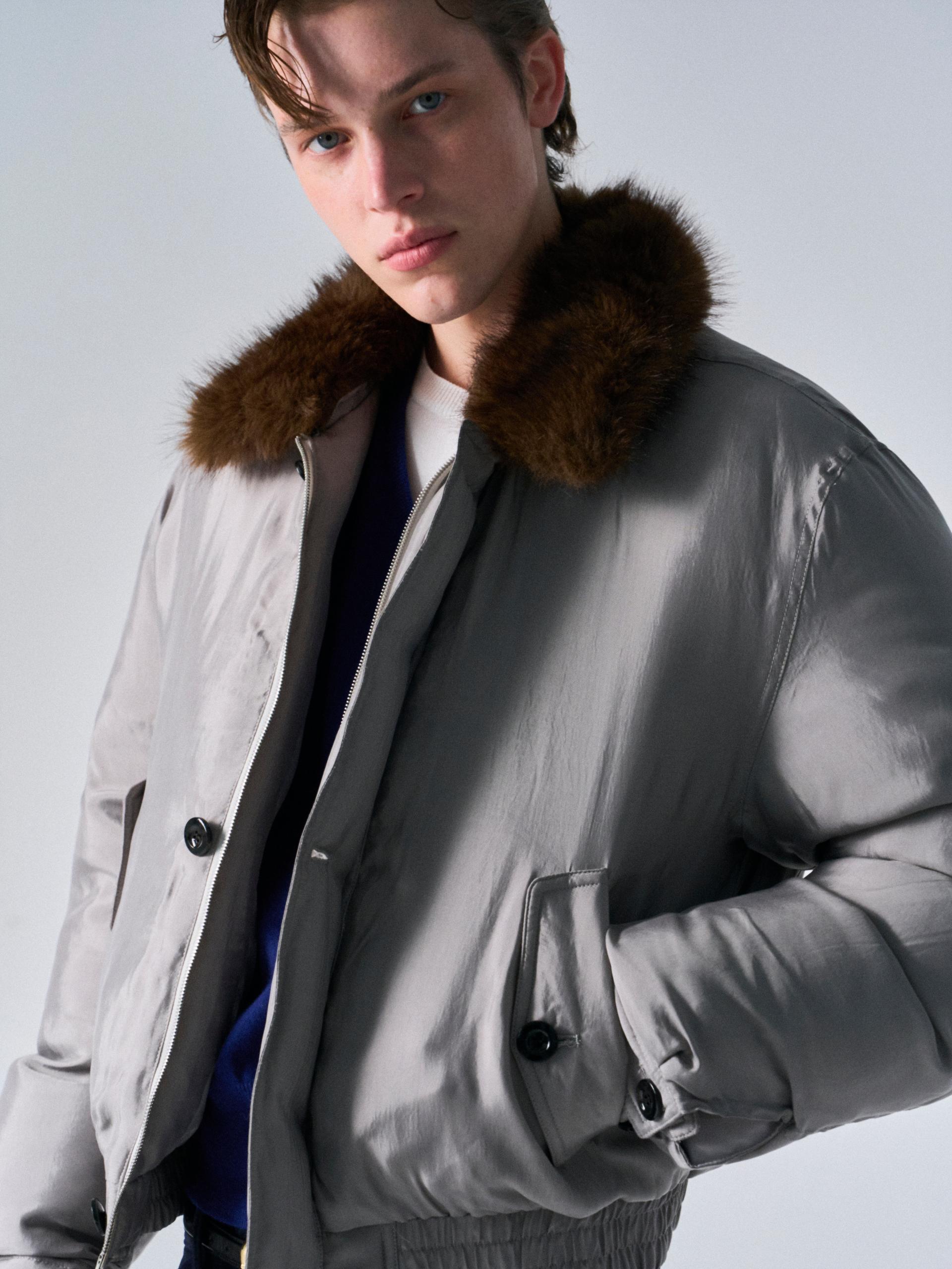 Dover goose down jacket silver