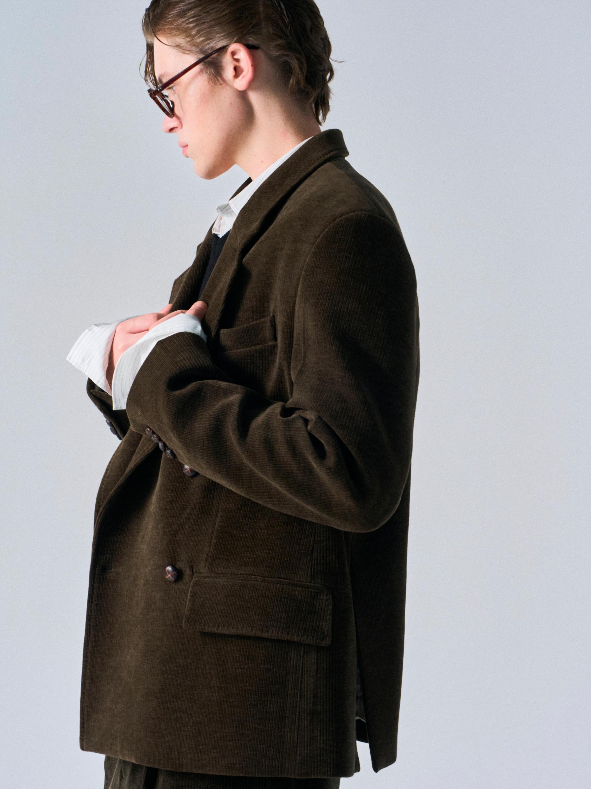 Eden tailored double jacket umber