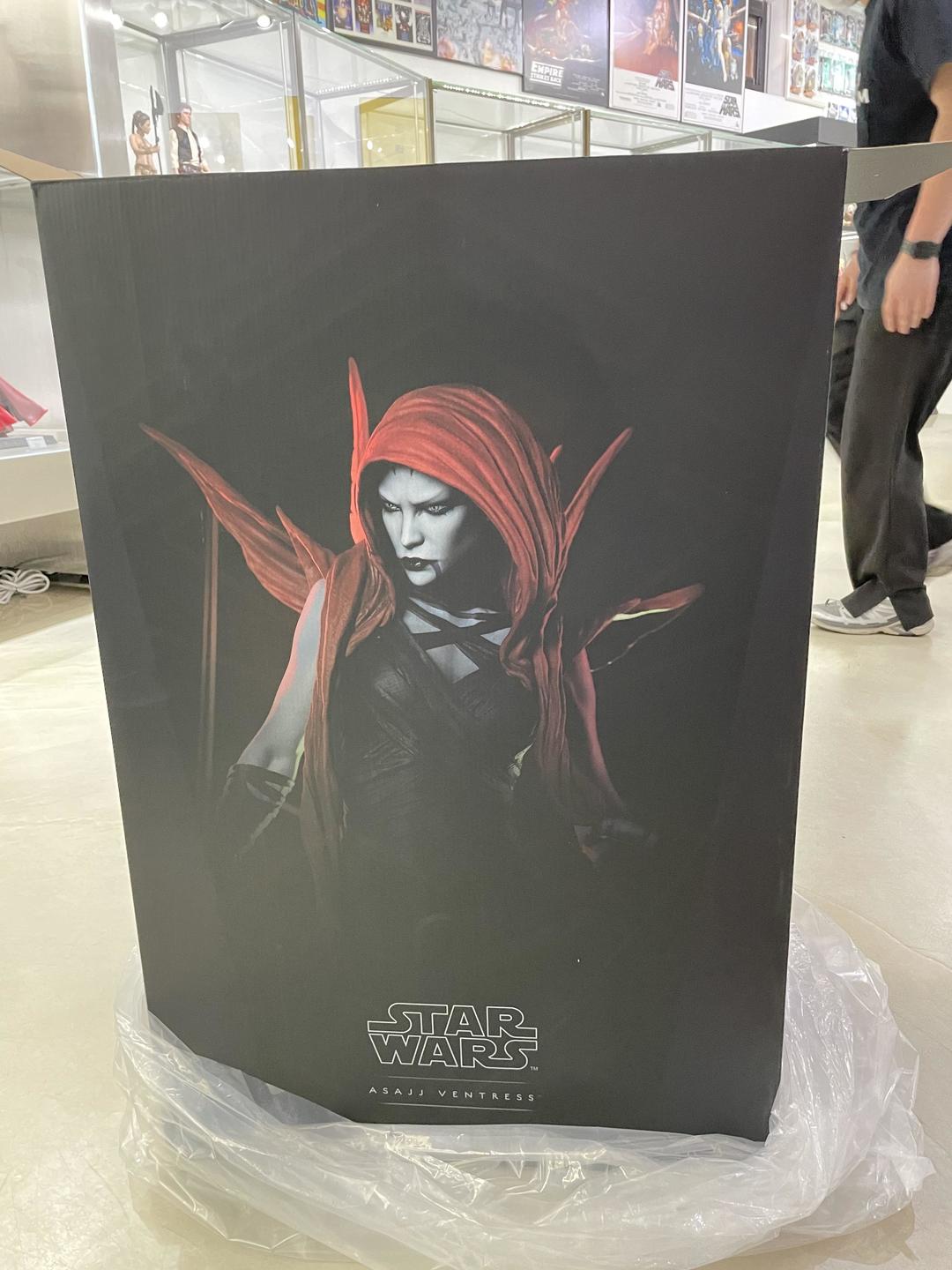 130 Sideshow - Starwars Asajj Ventress Mythos 스테츄 1점 전시 : 피규어뮤지엄제주 새로운 작품