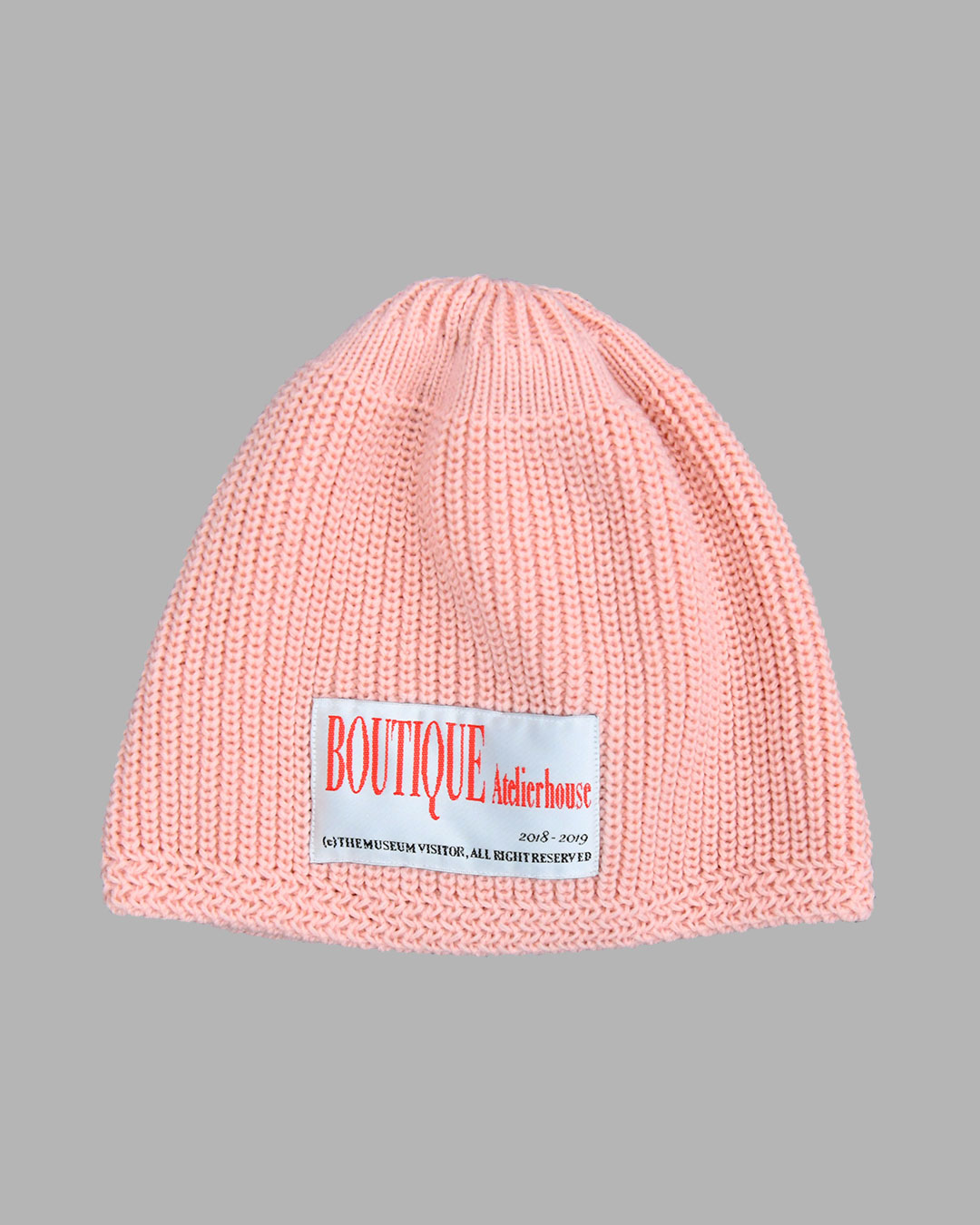 BOUTIQUE ATELIER BEANIE (PINK) : THE MUSEUM VISITOR