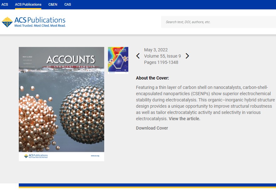ACS_Accounts of Chemical Research Publishing News