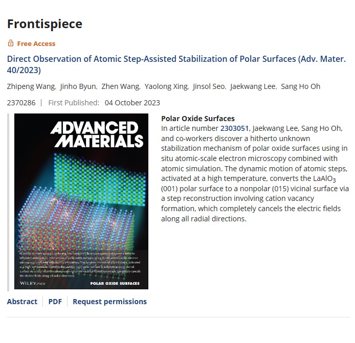 Wiley_ADVANCED MATERIALS Publishing News