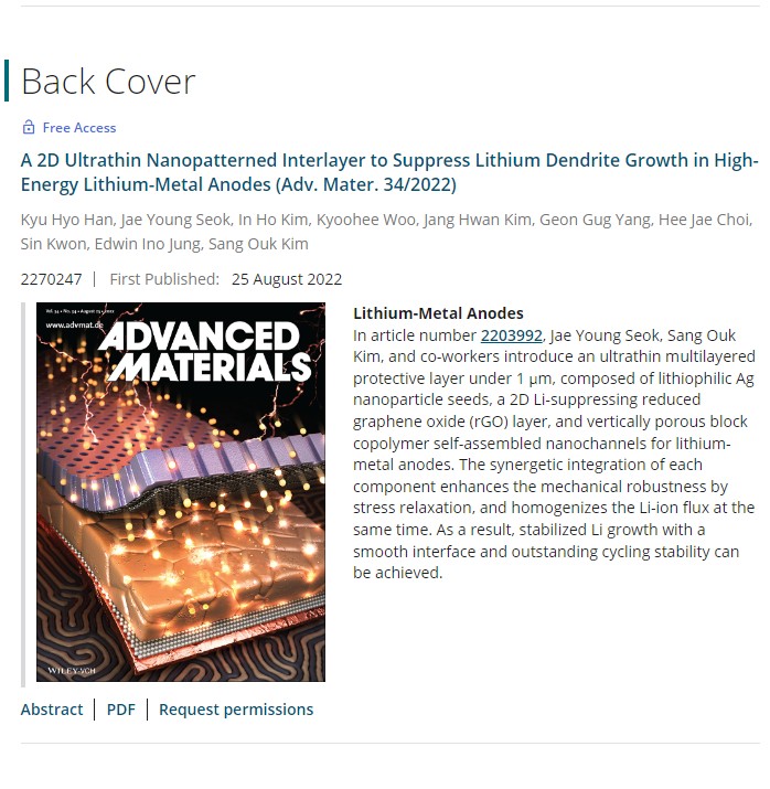 Wiley_ADVANCED MATERIALS : Publishing News