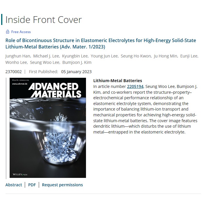 Wiley_ADVANCED MATERIALS : Publishing News