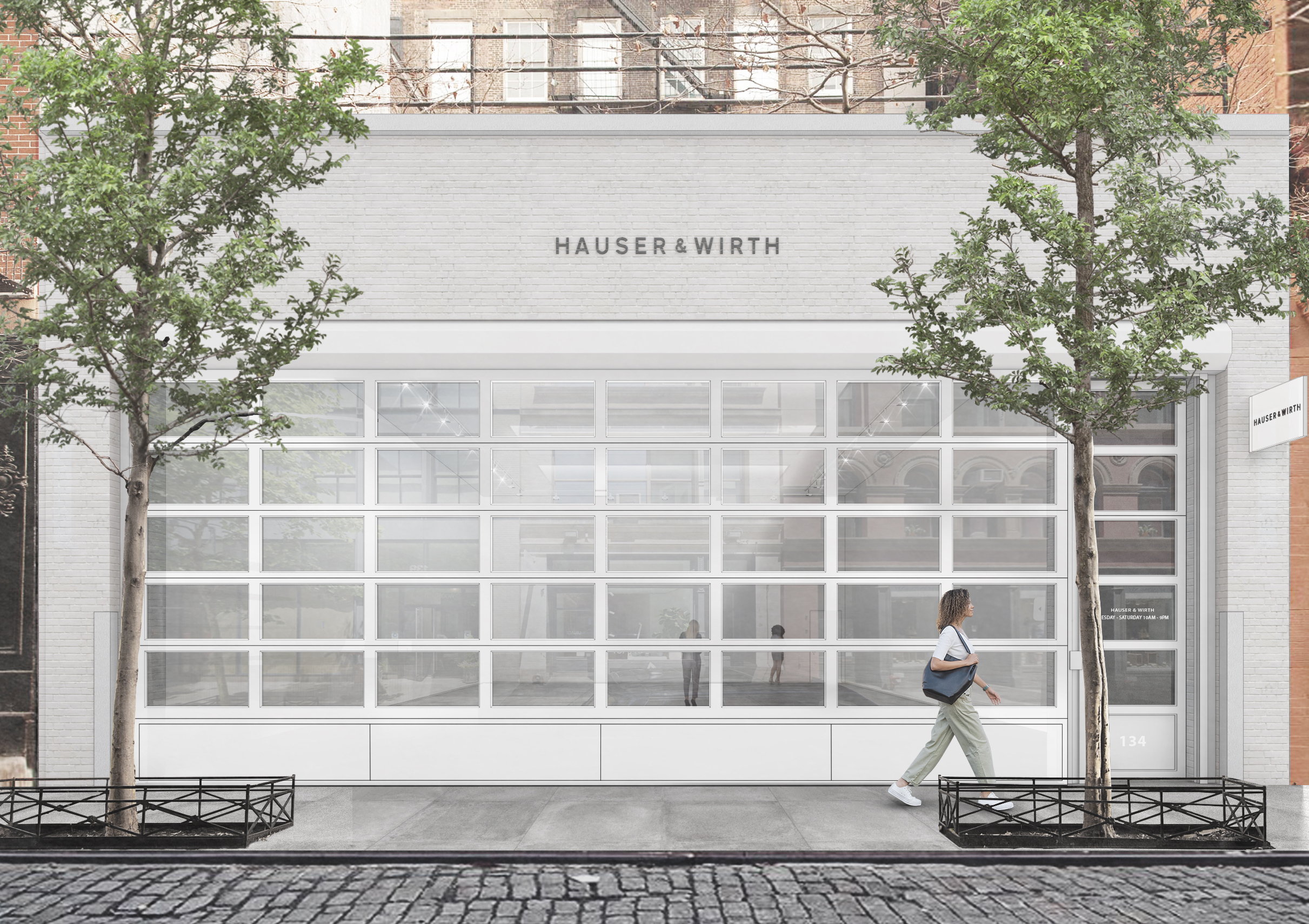 Hauser & Wirth New York, Wooster Street. Image: Inca Architecture PLLC. Courtesy Hauser & Wirth