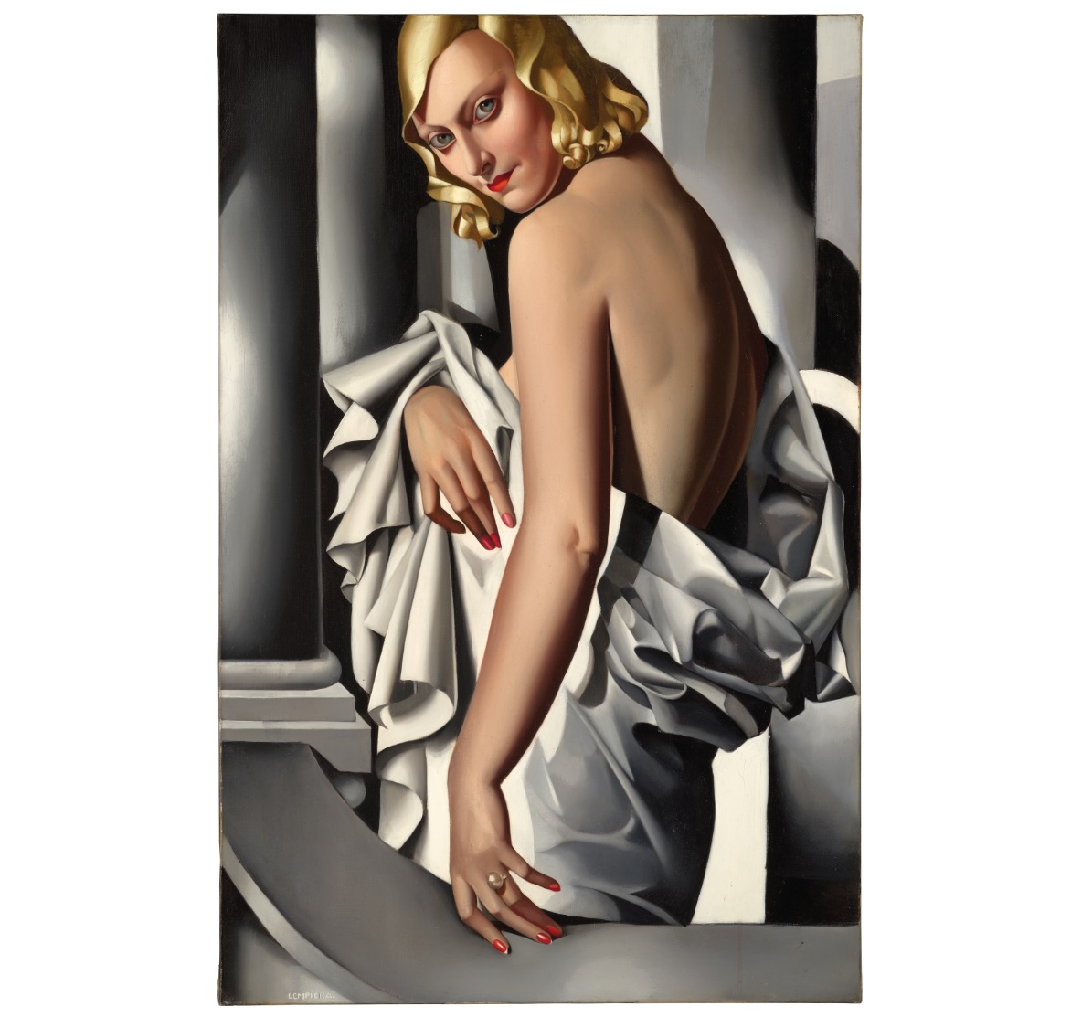 Tamara de Lempicka, Portrait de Marjorie Ferry, Christie's