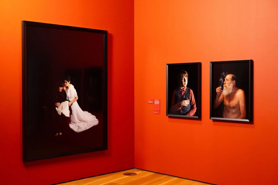 Installation view of the exhibition Catherine Opie: To Be Seen at the National Portrait Gallery. Photo: David Parry.