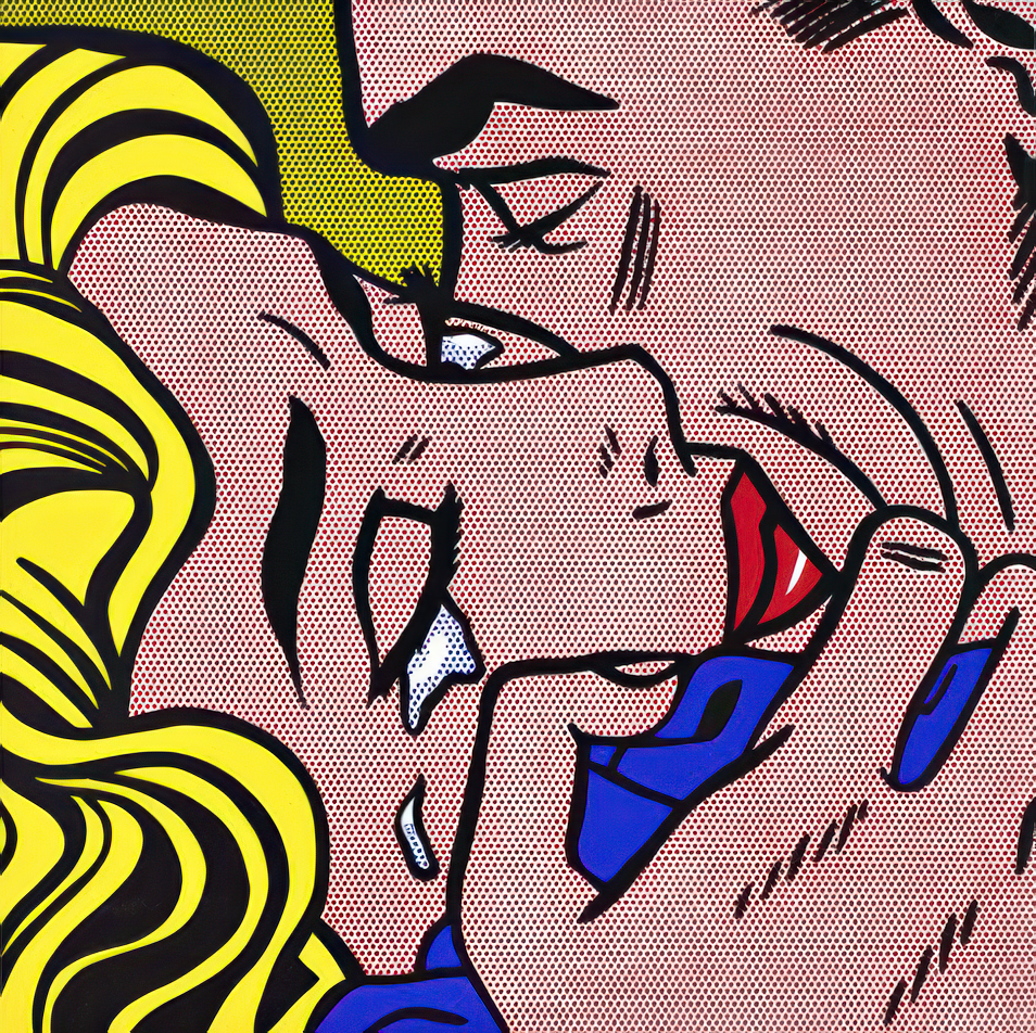 Kiss V, 1964 - Roy Lichtenstein(로이 리히텐슈타인)