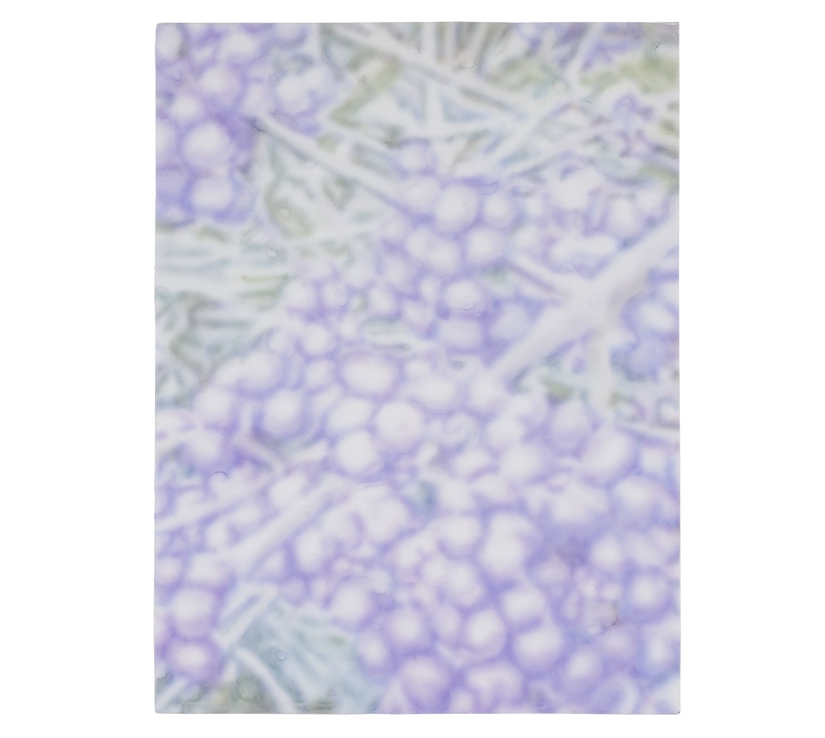 Clémence Mauger, Clusters of purple marbles, 2022