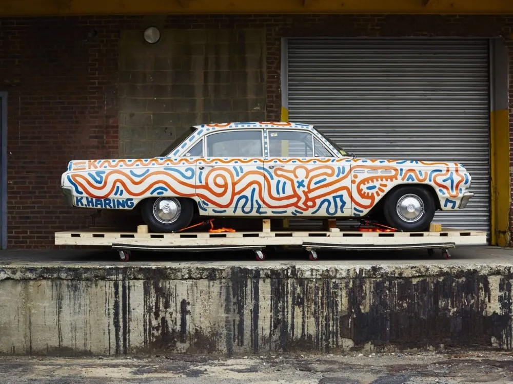 Keith Haring, 1963 Buick Special (1986)Courtesy of Crystal Bridges Museum of American Art.