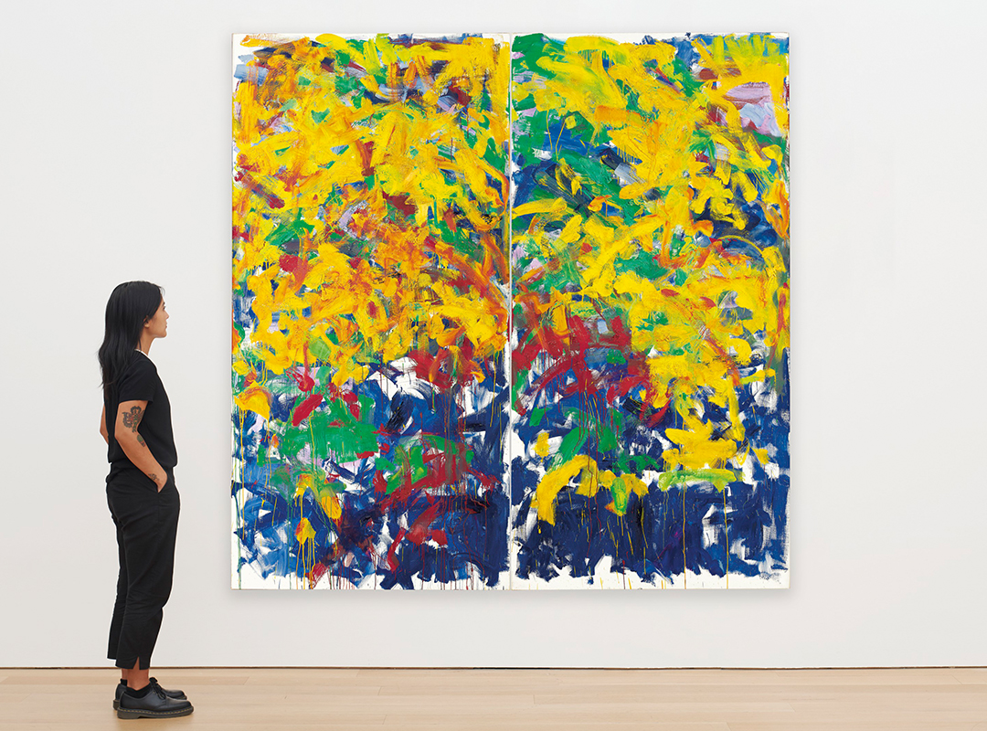 Joan Mitchell (1925-1992) La Grande Vallée VII. Christie's 10 Jul 2020.