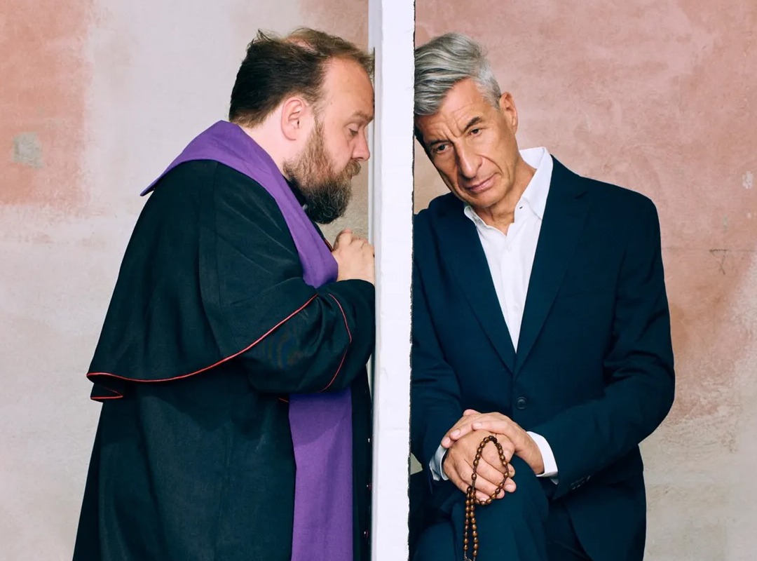 The Italian artist Maurizio Cattelan has invited people to confess their sins. Photo: Alberto Zanetti.