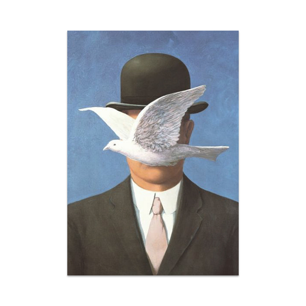 L'Homme au Chapeau Melon, 1964 - Rene Magritte(르네 마그리트)