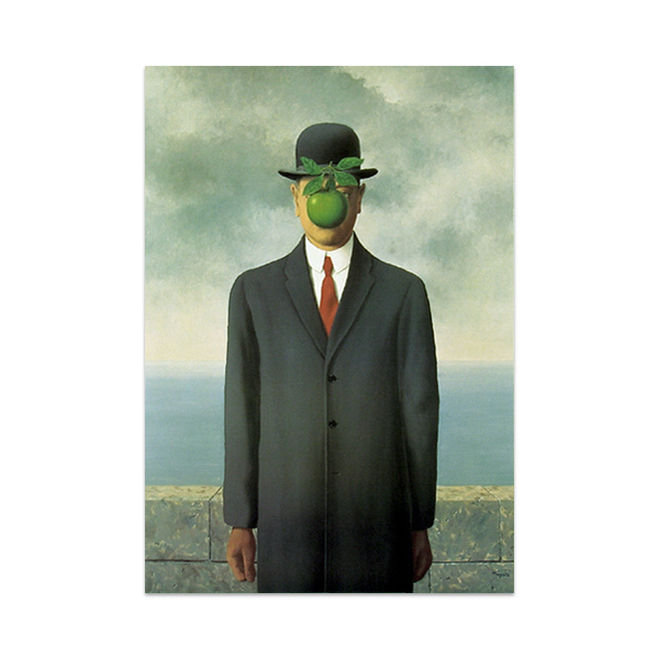 Le Fils De L'homme, 1964 - Rene Magritte(르네 마그리트)