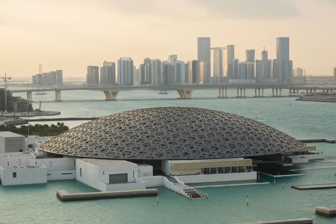 Louvre Abu Dhabi opened in 2017. Department of Culture and Tourism – Abu Dhabi