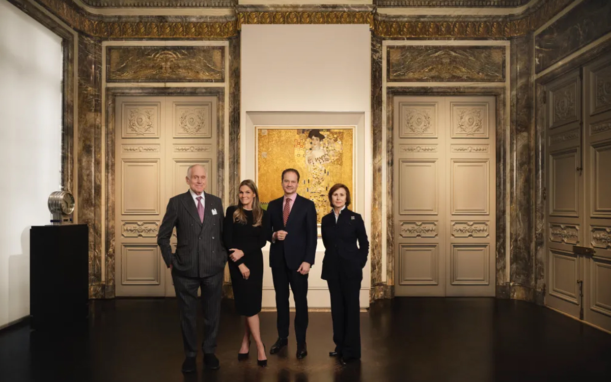 Ronald S. Lauder, Aerin Lauder Zinterhofer, Max Hollein and Neue Galerie director Renée Price. Photo by Thomas Loof, courtesy of the Met.