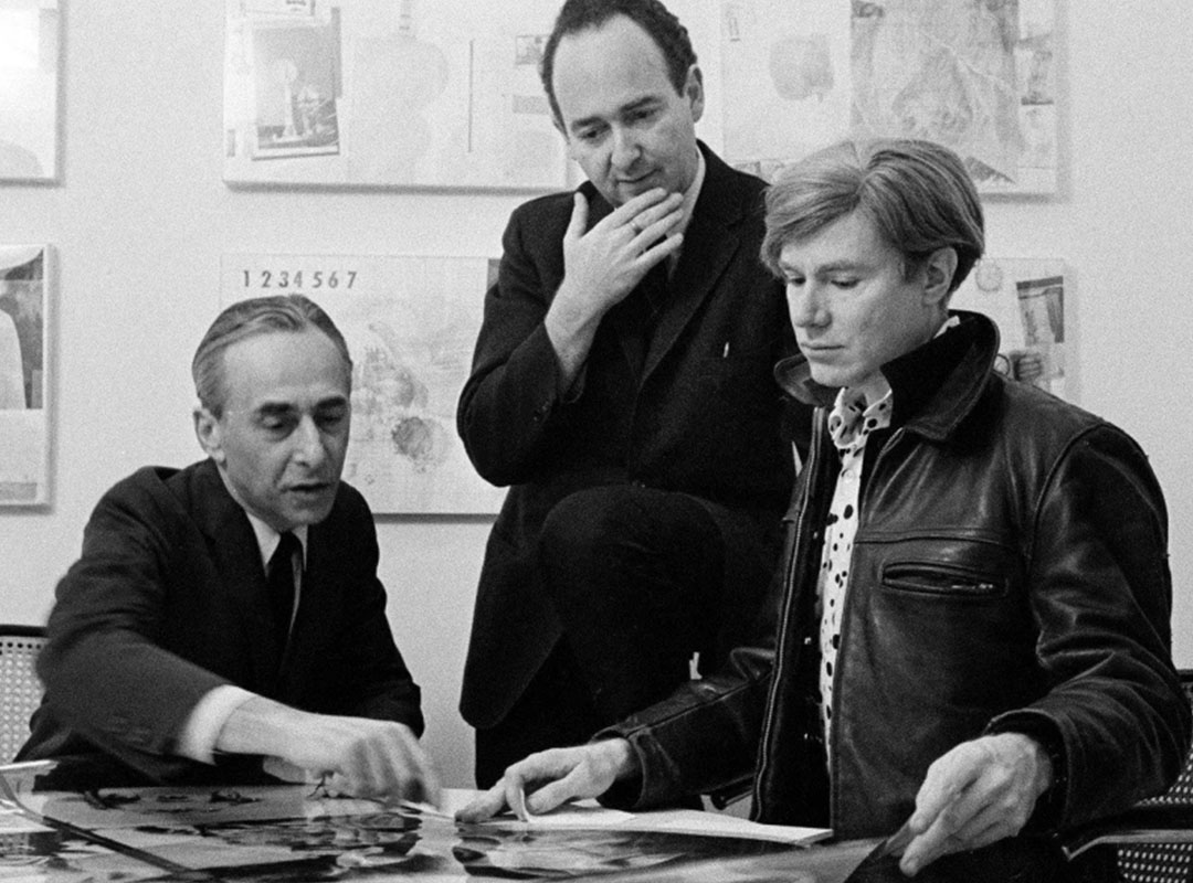 Leo Castelli, Ivan Karp e Andy Warhol