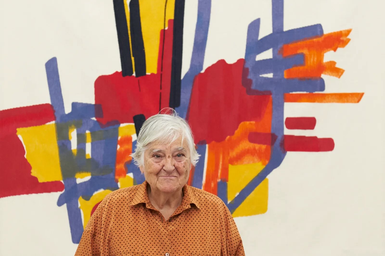 Portrait of Etel Adnan. Photo © White Cube (Patrick Dandy)