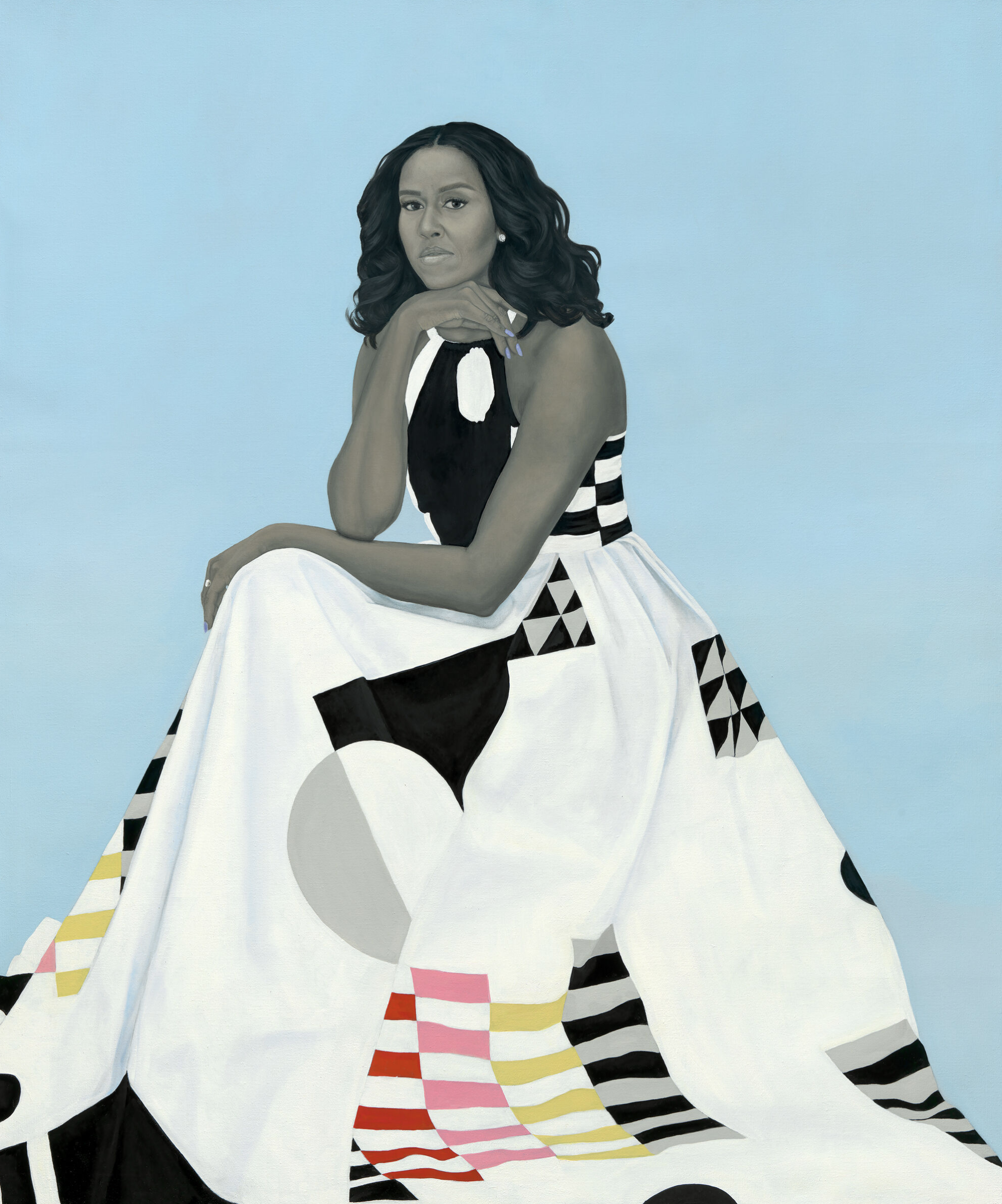 First Lady Michelle Obama by Amy Sherald