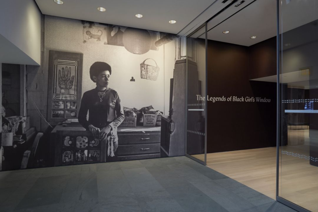 Installation view of the exhibition "Betye Saar: The Legends of Black Girl’s Window"
