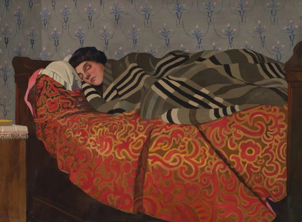 Félix Vallotton, Femme couchée dormant (Le Sommeil) (1899). Image courtesy of Sotheby's.