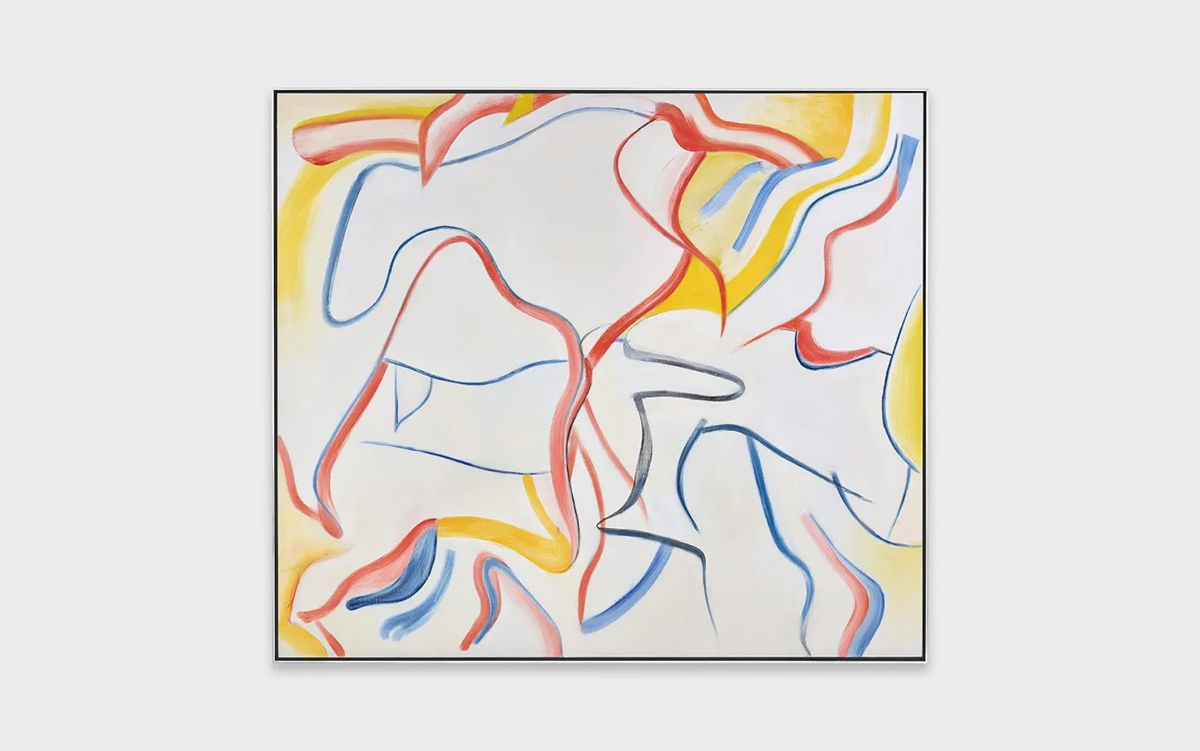 Willem de Kooning, Milkmaid (1984). Courtesy of Levy Gorvy Dayan.