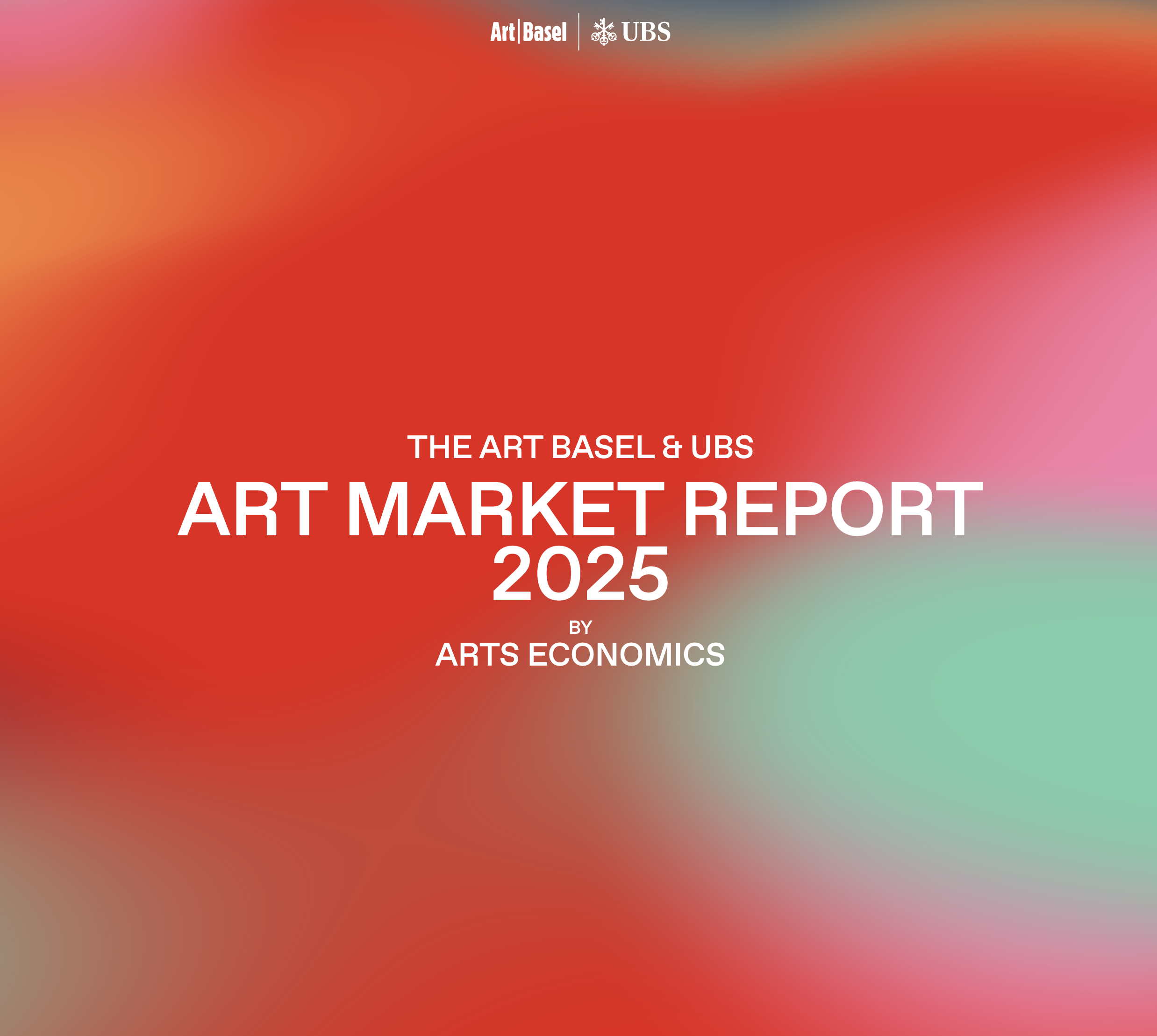 아트바젤과 UBS가 발행한 Art Market Report 2025