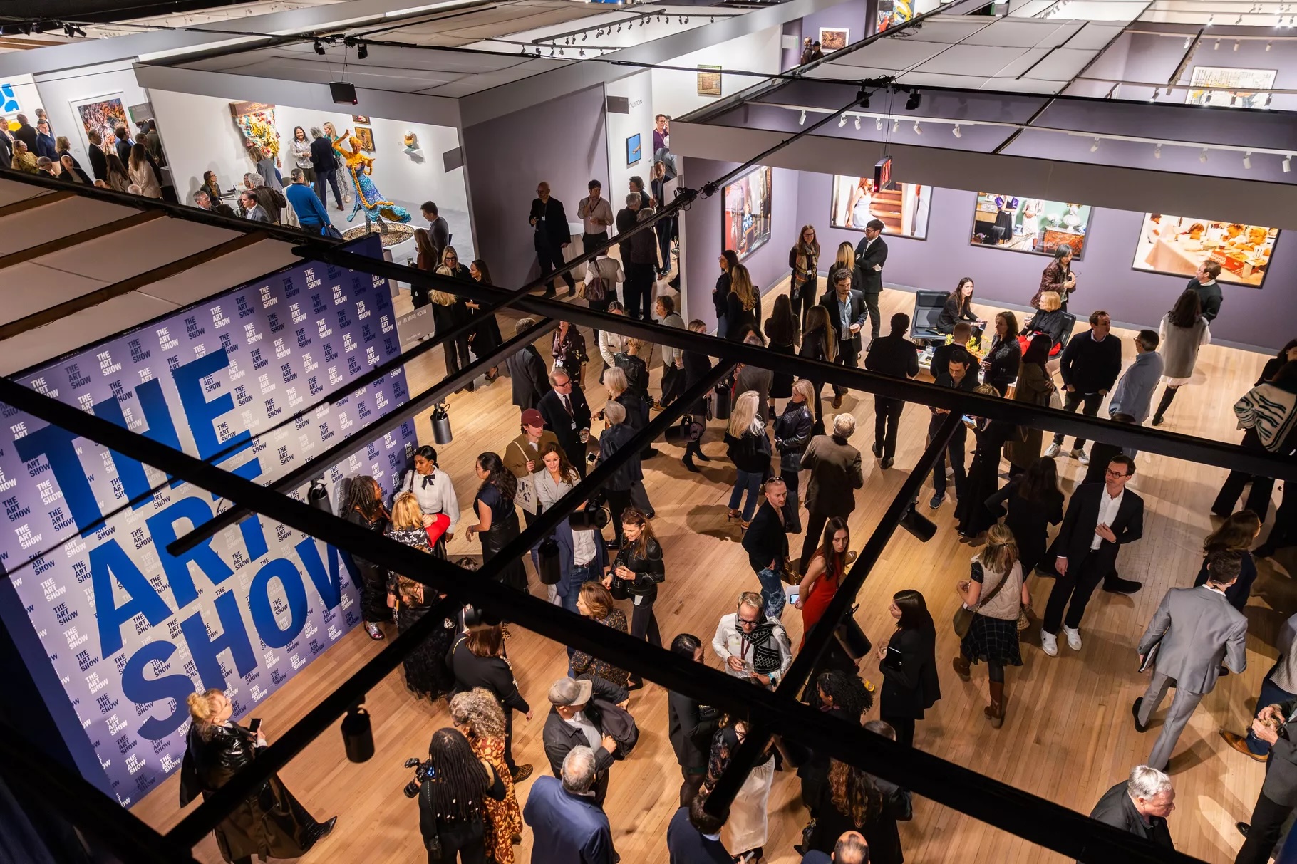 Interior view of the ADAA: The Art Show, 2024. Photo by Scott Rudd. Courtesy of ADAA.