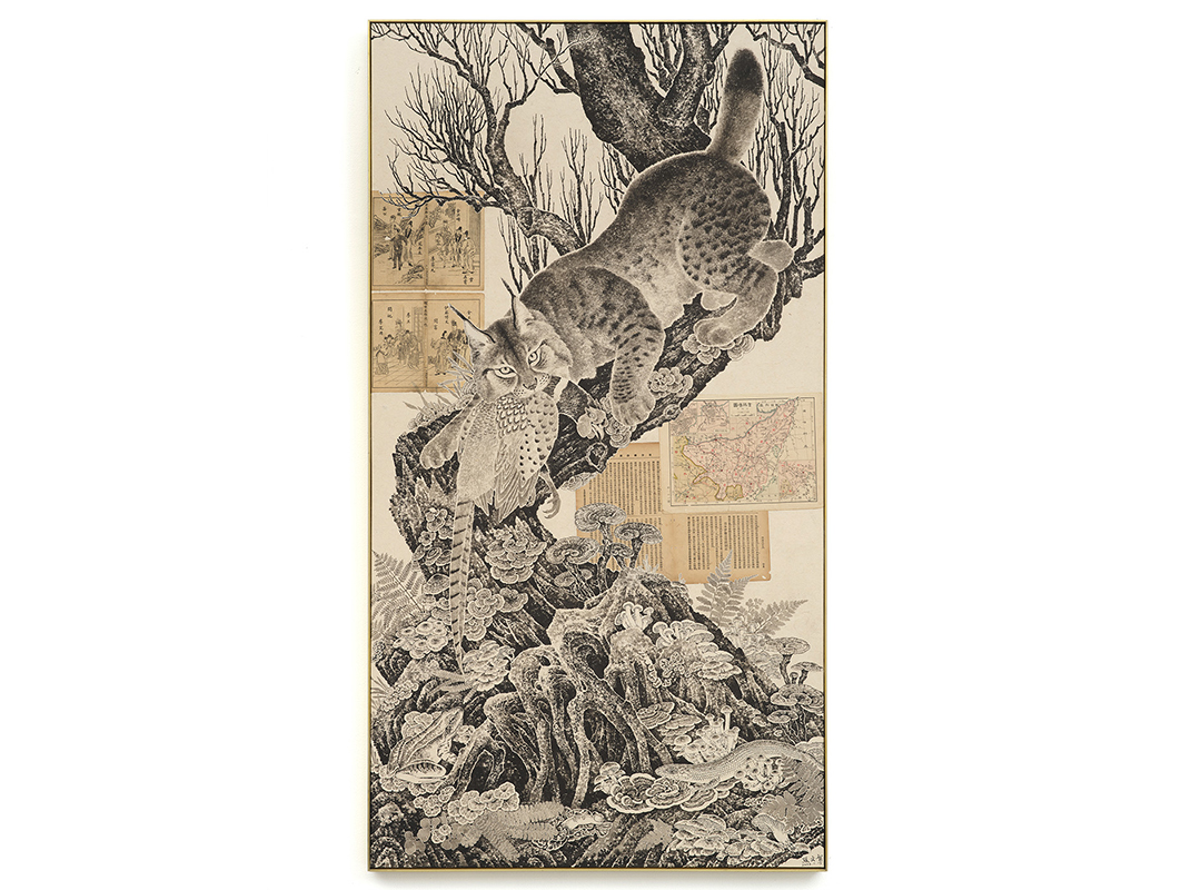 Zhang Wenzhi Willow Palisade 2026. Blindspot Gallery