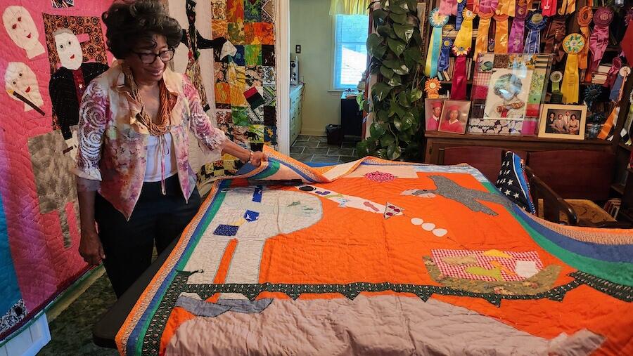 Yvonne Wells, 2022. Courtesy: the artist and Fort Gansevoort, New York. Photograph: Teresa Duryea Wong