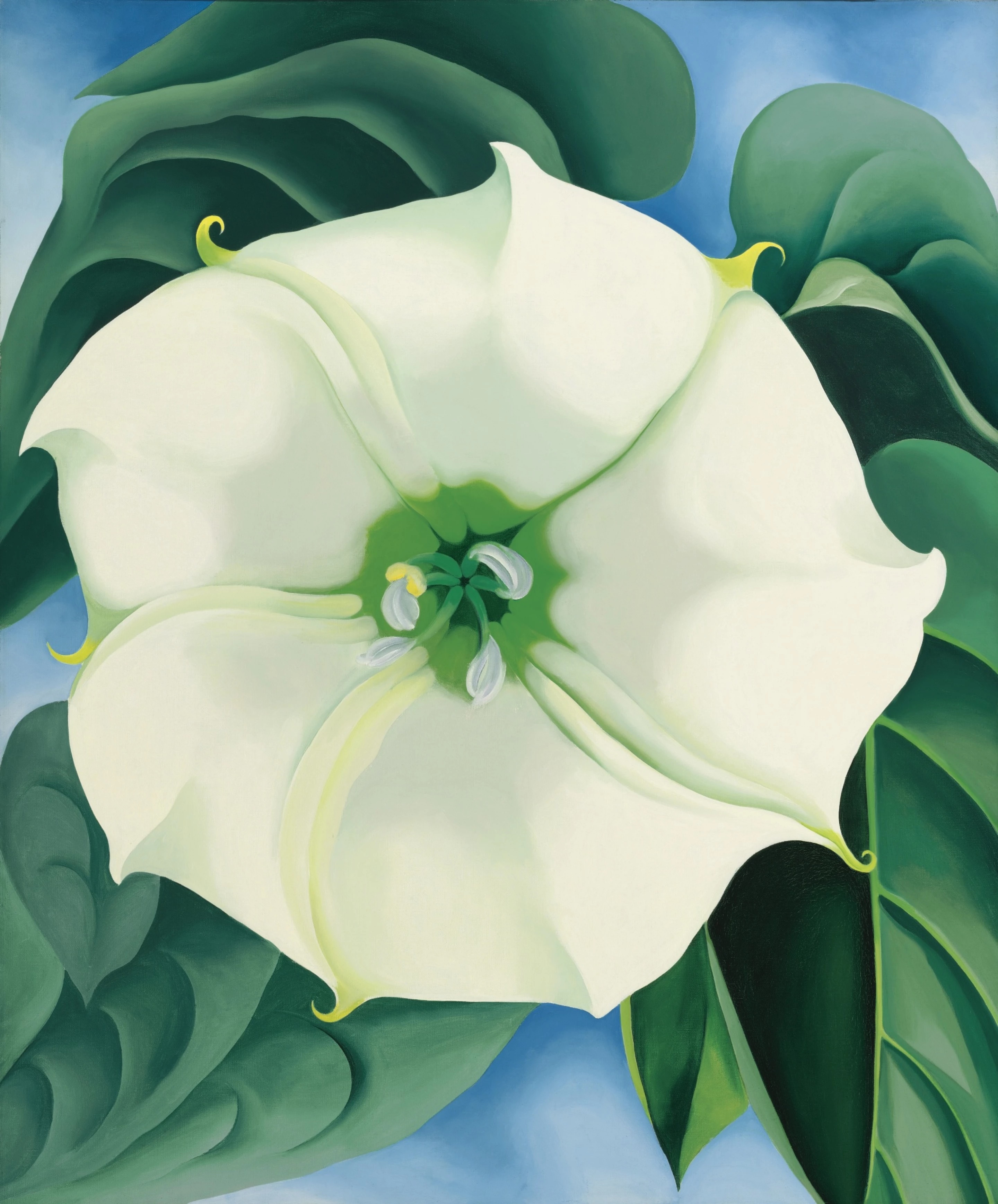 Georgia O'Keeffe,Jimson Weed/White Flower No. 1, Sotheby's