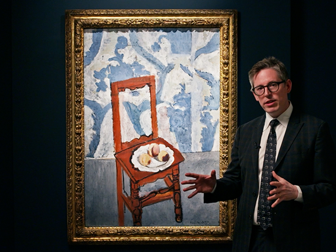 How Matisse Uses an Ordinary Chair to Challenge Perception.Sotheby's.