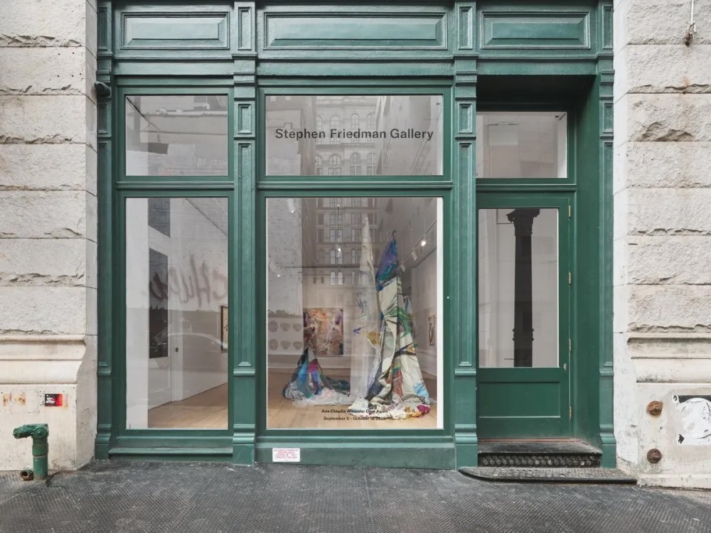 The facade of Stephen Friedman Gallery in New York. Courtesy, Stephen Friedman Gallery