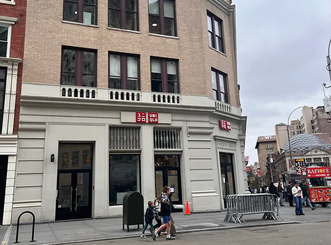 860 Broadway, where the new Uniqlo Union Square store opens on Apr. 3, 2026. from ARTnews