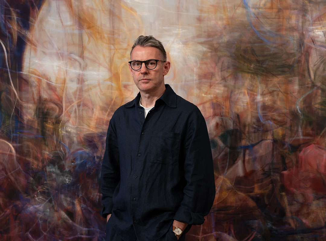 Portrait of Nigel Cooke Portrait of Nigel Cooke. Photo: Lorenzo Palmieri