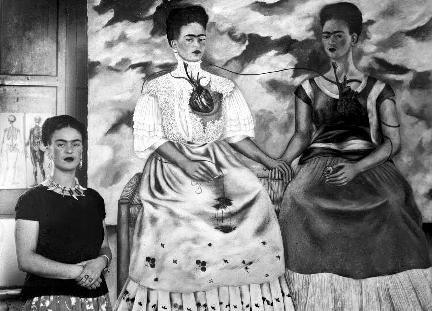 The Two Fridas, 1939 by Frida Kahlo