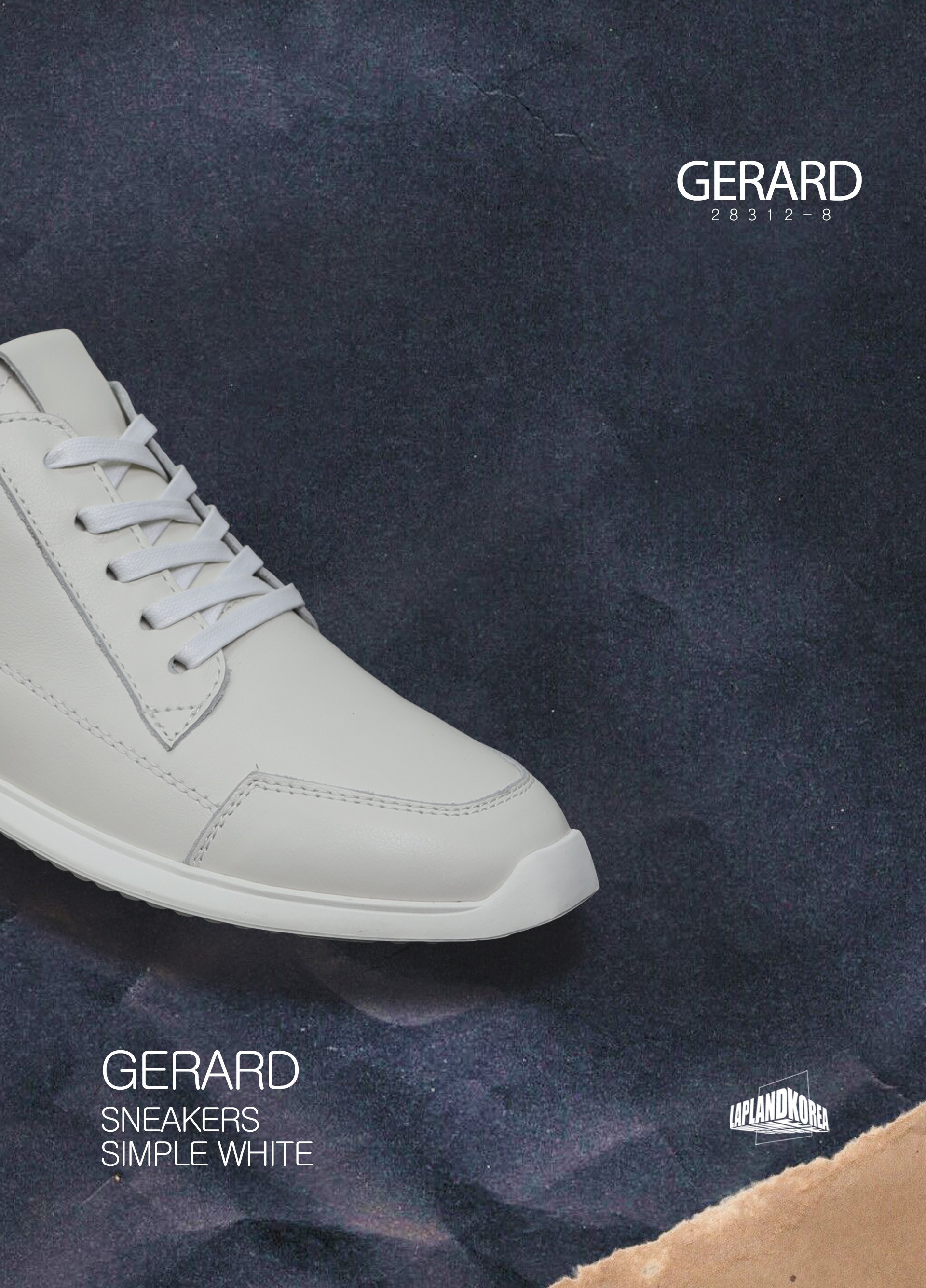 [시즌오프] GERARD 제라드 화이트_3cm 굽 라플란드코리아 한국 공식 스토어