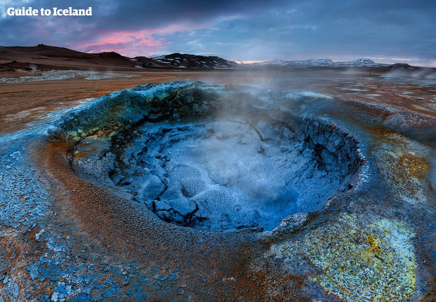 아이슬란드 북부 지열지대