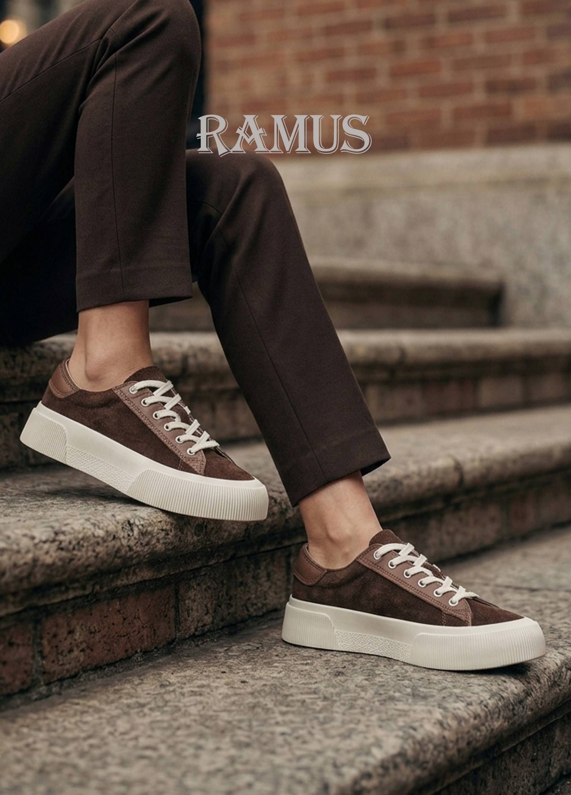 라무스 브라운 키높이 4cm 굽 [나의할인가:118,949원]