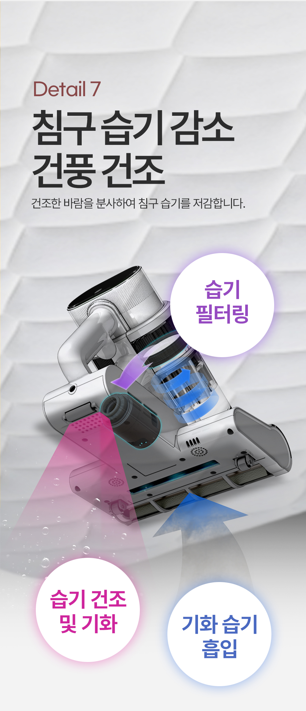 아토케어 듀얼코지 무선 침구청소기